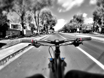 Car on road