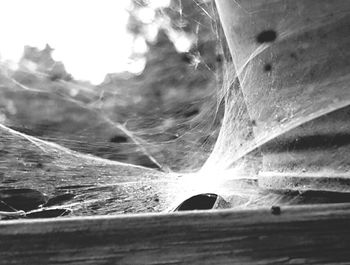 Surface level of water