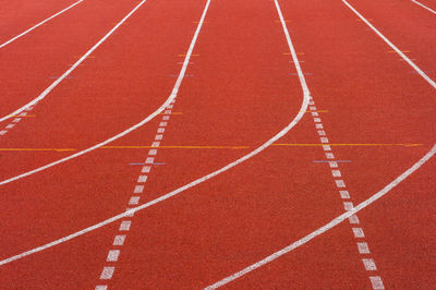 Full frame shot of sports track