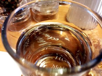 Close up of drink