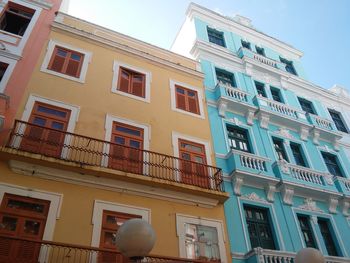 Low angle view of building against sky