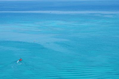 Aerial view of sea