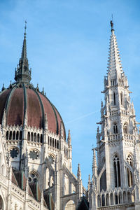 Low angle view of church