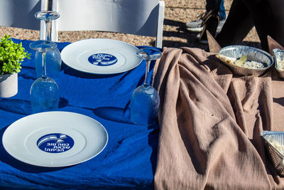 Personal accessories on table