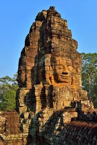 Low angle view of a temple
