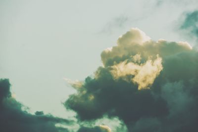 Low angle view of sky