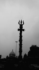 Low angle view of statue