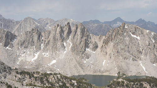 Kearsarge pass in the sierra nevada mountains of california, usa.