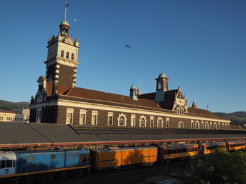 View of historical building against clear sky