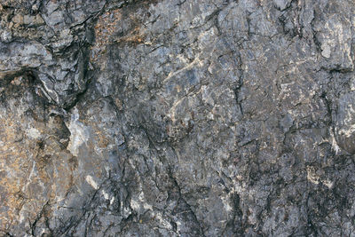 Full frame shot of rock on wall