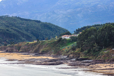 Scenic view of mountains