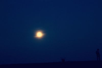 Scenic view of landscape against clear sky