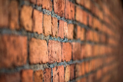 Close-up of brick wall