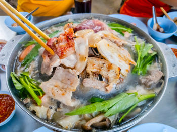 Close-up of food in bowl