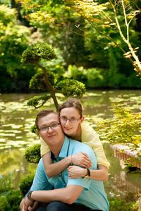two people