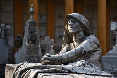 Statue of buddha in temple