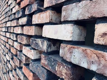 Full frame shot of logs