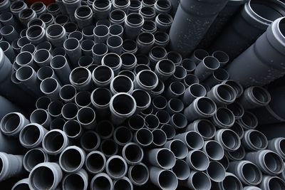 Full frame shot of pipes