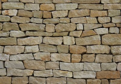 Full frame shot of stone wall