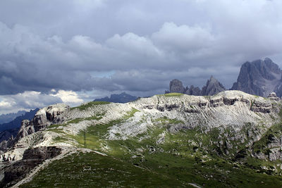 Panoramic view of landscape against sky