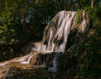 Waterfall in forest