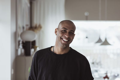 Portrait of a smiling young man