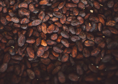 Full frame shot of coffee beans