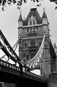 Low angle view of bridge