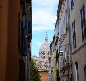 Panoramic view of church against sky