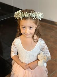 Portrait of a smiling girl