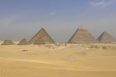 View of desert against sky