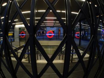 Railroad station platform