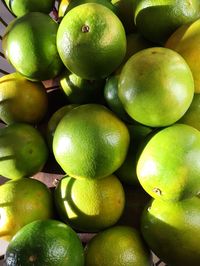 Full frame shot of fruits