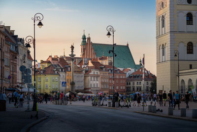 Buildings in city