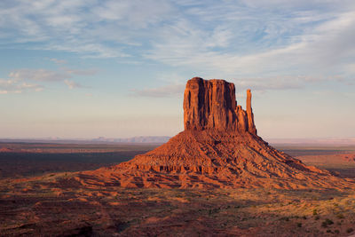 Wonderful view of monument valley in arizona