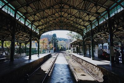 Interior of tunnel