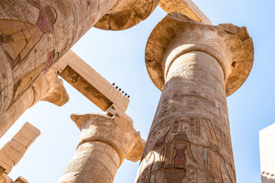 Karnak temple in luxor egypt is a travel back in time