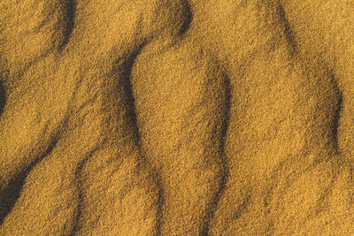 Full frame shot of sand