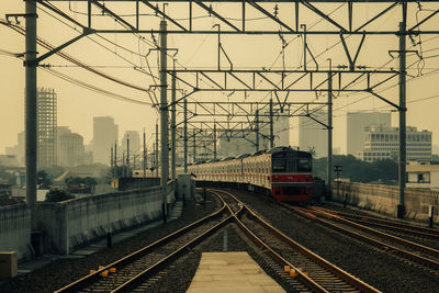Railroad tracks