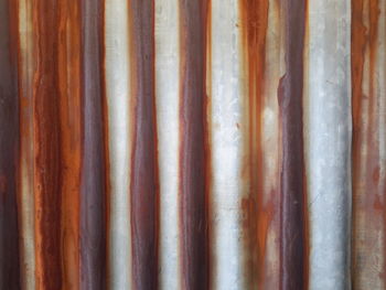 Full frame shot of corrugated iron