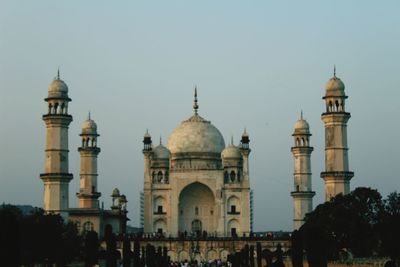 View of cathedral against clear sky