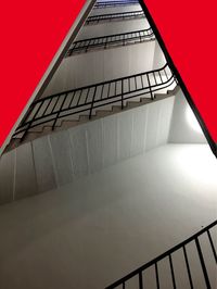 Low angle view of staircase