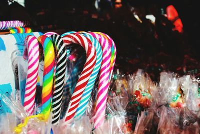 Full frame shot of colorful objects