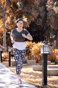 Woman jogging outdoor