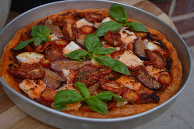 Close-up of food in plate