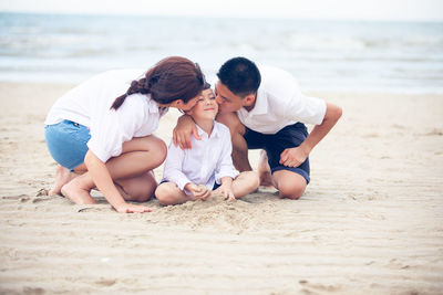 Children on beach