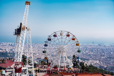 Barcelona view from above