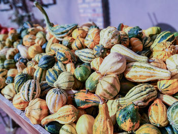 Close-up of vegetables for sale in market