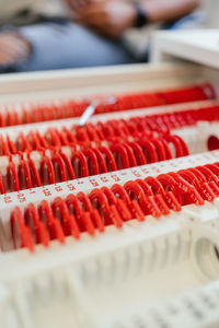 Close-up of sweet food on table