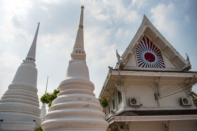 Low angle view of temple